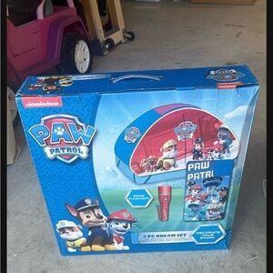 NEW Nickelodeon PAW Patrol 3-Piece Set - Blue and Red